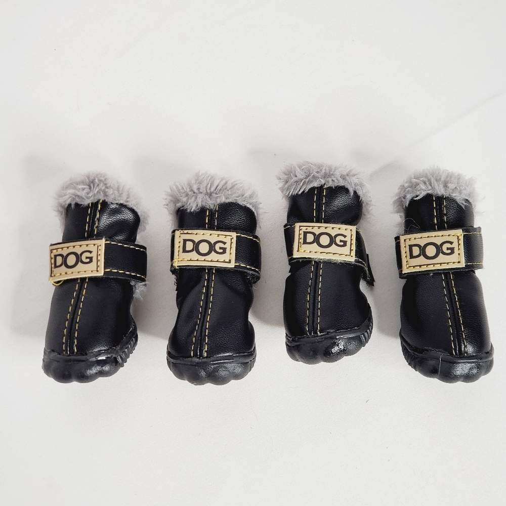 Zekoo Small Dog Anti-Slip Waterproof Boots (Size 1)